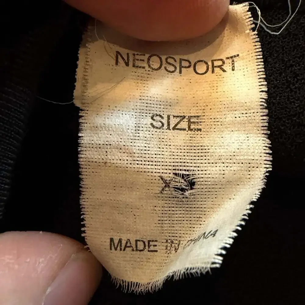 Neosport XSpan 5:3Mm Hooded Vest Size XL Black Wetsuit